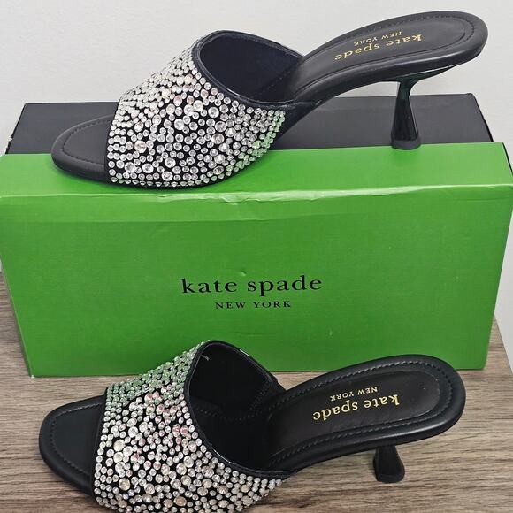 Kate Spade New York Women's Malibu Crystal Dress Sandals Size 10 NWT - Picture 1 of 8